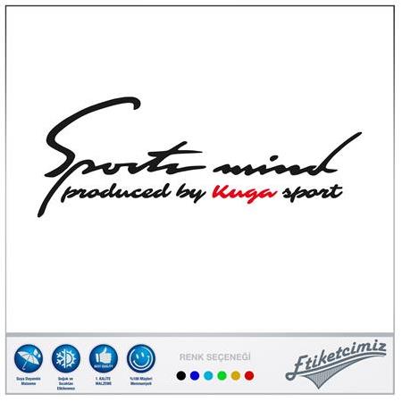 Ford Kuga Sports Mind Sticker